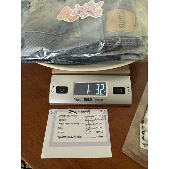 Hollister Patchwork Streetwear Hipster Relaxed Fit Ultra High Rise Mom Jeans - Picture 9 of 10